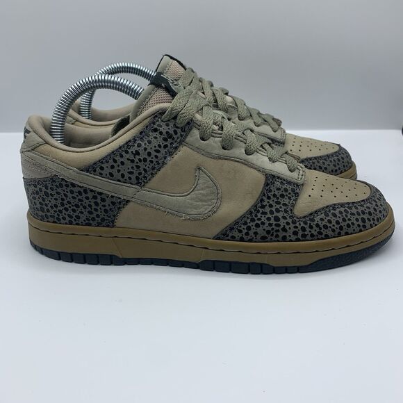 Rare Woman’s 2004 Nike Dunk Low Safari 309730 231  Size 7 - Picture 3 of 9
